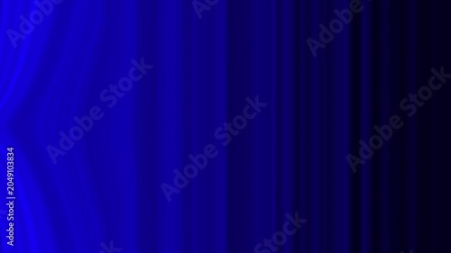 Abstract blue satin wave curtain with corporate motion background loop