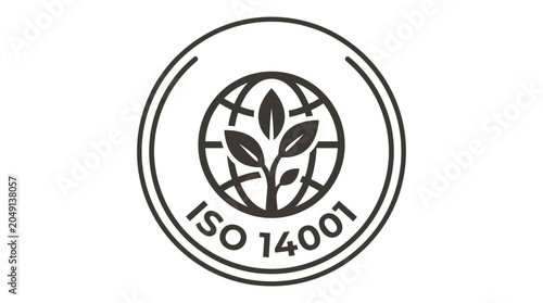 ISO 14001 Environmental Management System Logo