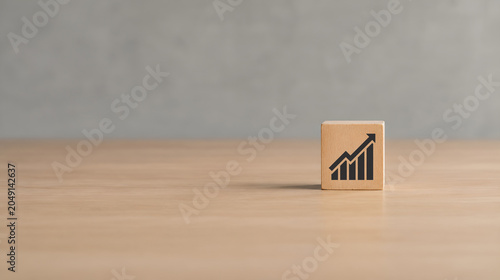 Achieving exponential growth through digital transformation concept. Increasing arrow, the exponential curve of progress in business performance. Investing digital tools, transformative technologies.