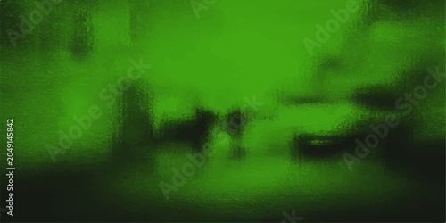 Foto Intense night vision footage captures a mysterious scene, shrouded in an eerie green hue