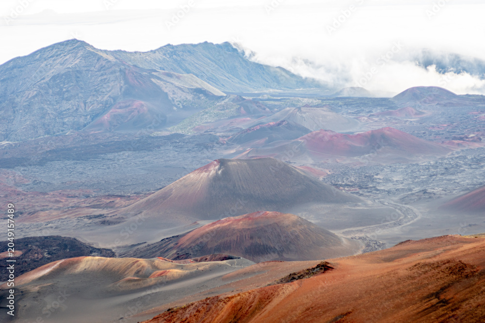 Fototapeta premium Haleakalā Crater (The Summit Basin)