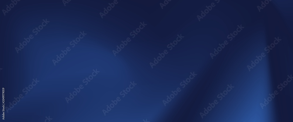 Fototapeta premium Smooth blue gradient abstract background with a subtle touch of grainy texture