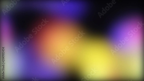 Dynamic abstract colorful light leak background with soft focus and bokeh effect, perfect for motion graphics.