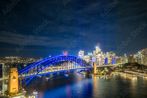 Sydney Lavender Vivid 2026 Bridge CBD Sky