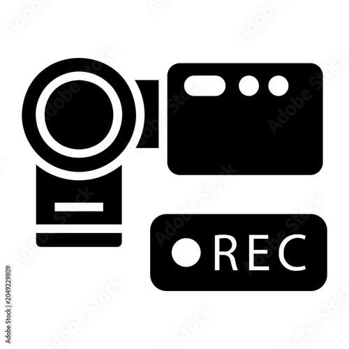 recording Solid icon
