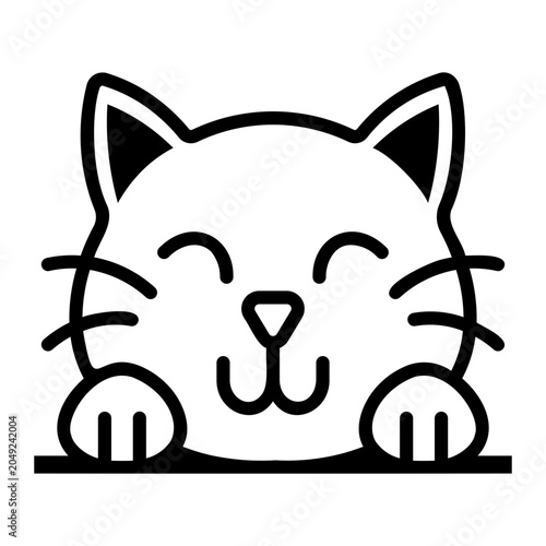 cute Line Icon