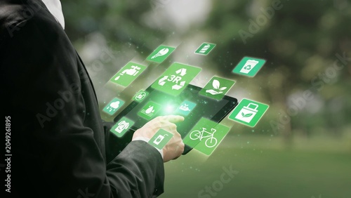Fotografi Reuse, reduce, and recycle form the 3R concept that supports sustainability