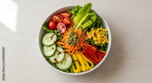 Colorful Healthy Salad Bowl