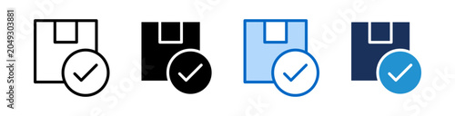 Check Box Icon Collection With Multiple Styles