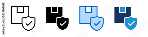 Protection Icon Collection With Multiple Styles