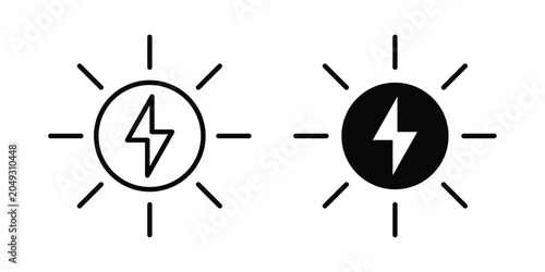 Obraz na płótnie Alternative power icon