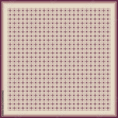 Heritage Geometric Ornamental Shawl Collection – Elegant Pattern Scarf