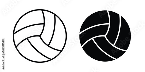 Foto volleyball icon