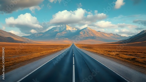 road in the mountains