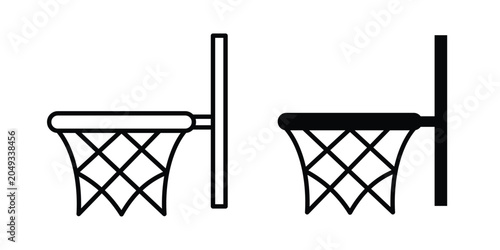 Photography Basketball hoop icon