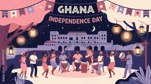 Ghana Independence Day Celebration Night.