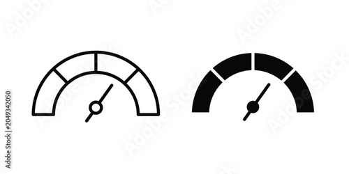 Canvas Print Gauge icon