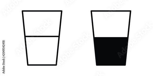 Foto Half Glass icon