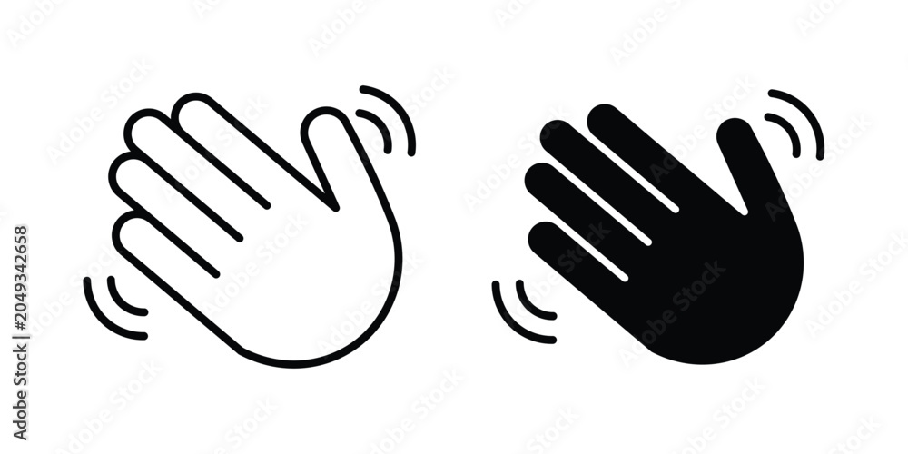 Obraz premium Hello icon