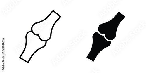 Bild auf Leinwand Joint icon