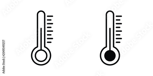 Obraz na płótnie Temperature icon