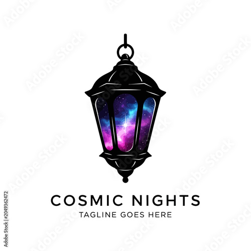 Enchanting and mystical logo design for storytelling, night events, and creative brands.