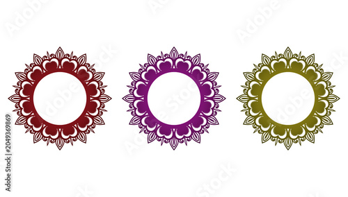 Luxury Gold Mandala Ornament Background with Elegant Floral Pattern and Premium Decorative Circle Design