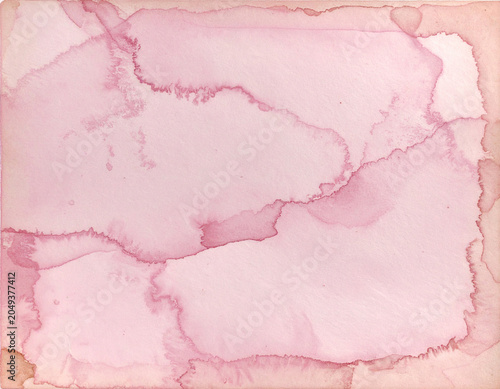 ヴィンテージ風の淡いピンクの紙テクスチャ背景。レトロな質感のアンティークな背景素材。/Vintage pale pink paper texture background. Antique background material with a retro texture.