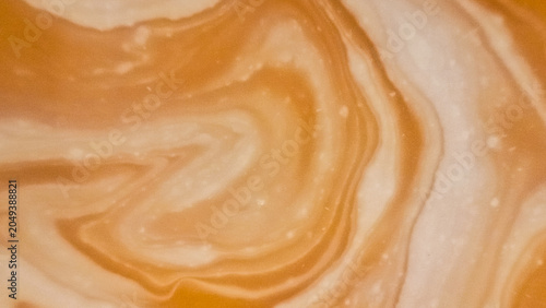 abstract texture resulting from coffee in a cup