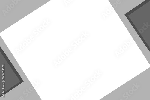 Abstract geometric background with gray and white shades for design and decoration