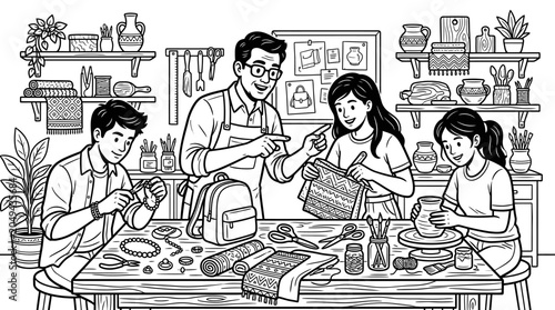 Family Crafting Together: Small Business, Entrepreneurship, MSME Day