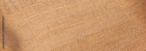 Obraz na płótnie Light canvas texture. sackcloth bagging Vector illustration