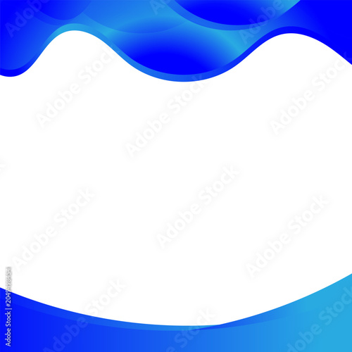 Modern Blue Gradient Wave Background for Business and Creative Design