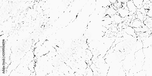 Картината върху платно Distressed Grunge Texture With Scratches On White Background