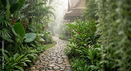 path in the garden