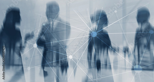 Fotografía Business Networking and Collaboration for Corporate Communication and Profession