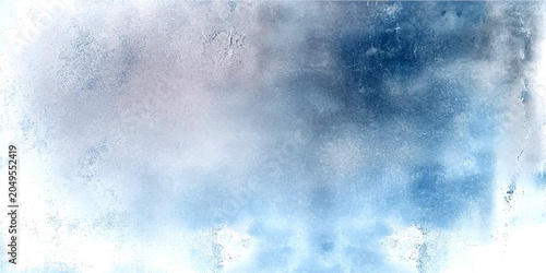 Foto Abstract artistic watercolor texture with blend cool hue like icy blue sky, ethereal, dreamy, evoking sense of serenity and calm