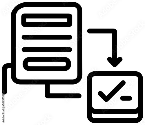 Document input flows through validation process smoothly