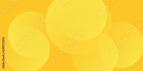 Foto Fluid yellow gradient shapes composition for presentation modern element gradient