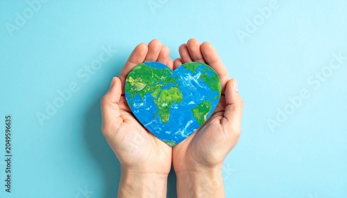 EARTH HEART – Global Care & Sustainability Symbol