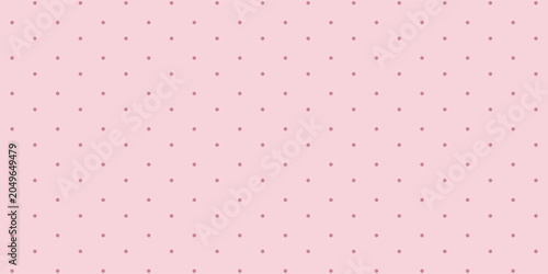 Seamless pattern with pink and white geometric polka dot. Background for valentines day and romantic greeting cards