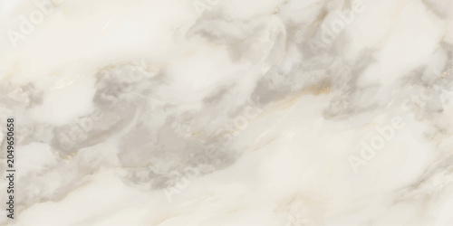 Fotografia Clean white cream marble background with subtle gray cloud veining and faint gol