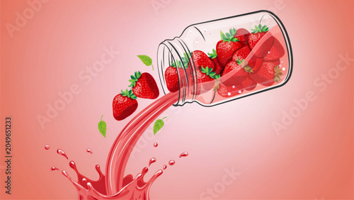 Foto 3d illustration of human heart with blood vessels and red blood cells flowing th