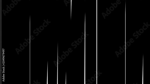 Modern animated background featuring glowing vertical light streaks on a dark surface.