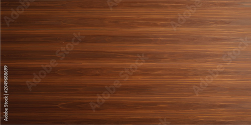 A close up of high gloss lacquered wood paneling with a deep rich brown color the reflective surf.deep brow wood planks with natural texture, wooden retro background, light wooden background, table