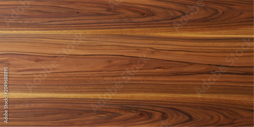 Schilderij op canvas Curly koa wood grain background with wavy figured patterns