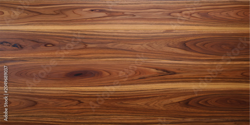 Schilderij op canvas A dark brown and red grain pattern highlights the natural wooden texture of this