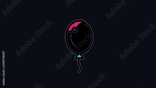  Colorful Balloon Icon for Celebrations