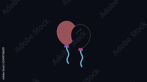  Simple Balloon Icon for Joyful Occasions