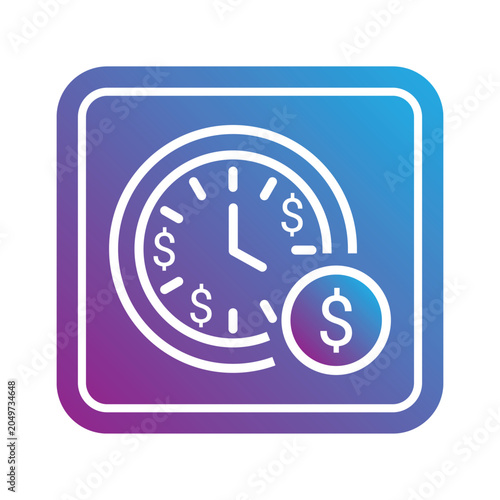 Financial Time Money Management Concept